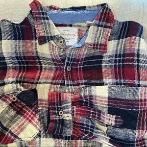 Weatherproof Brand, Vintage Style, Red Plaid Shirt